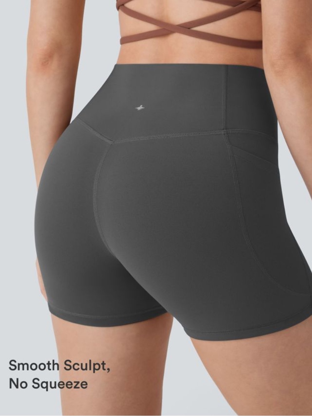 Halara UltraSculpt High Waisted Tummy Control Shaping Training Biker Short XL